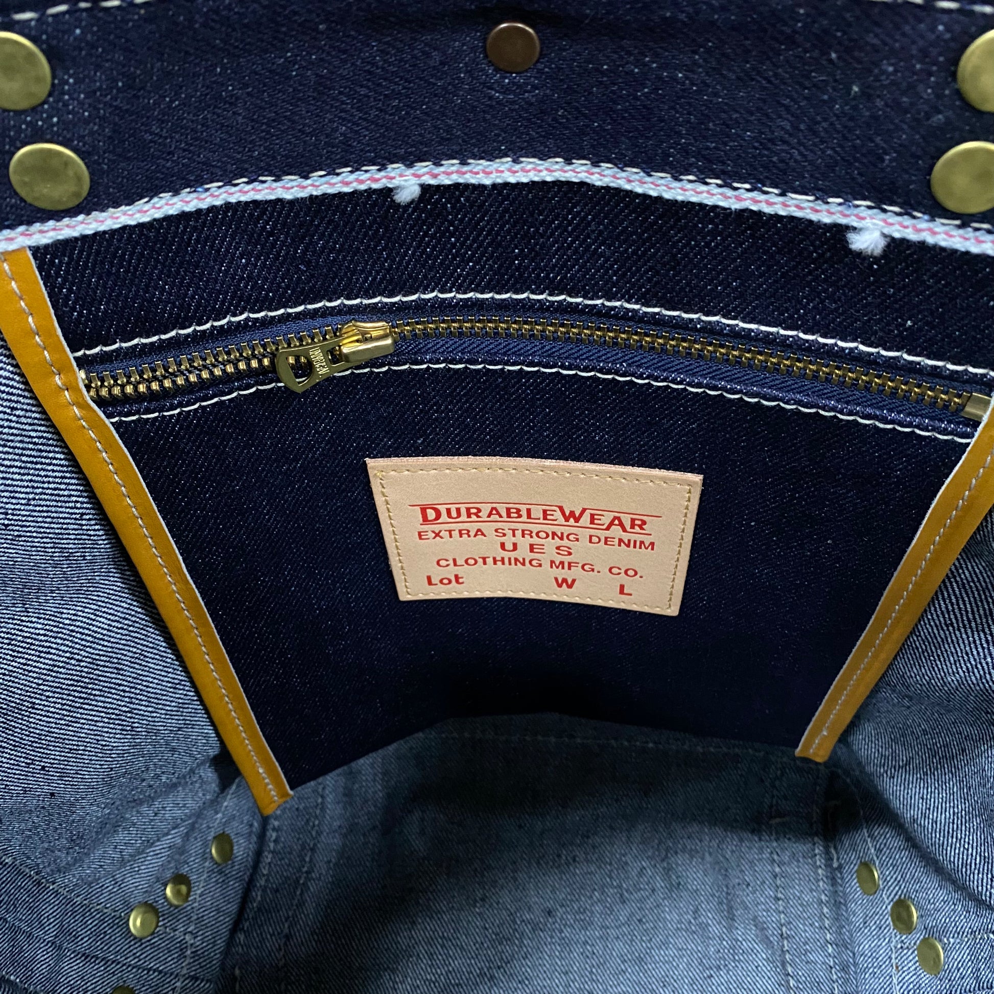 UES/ウエス ヘビーオンスデニムトートバッグ/81HTL – ORIGINAL UES/ウエス ヘビーオンスデニムトートバッグ/81HTL – ORIGINAL