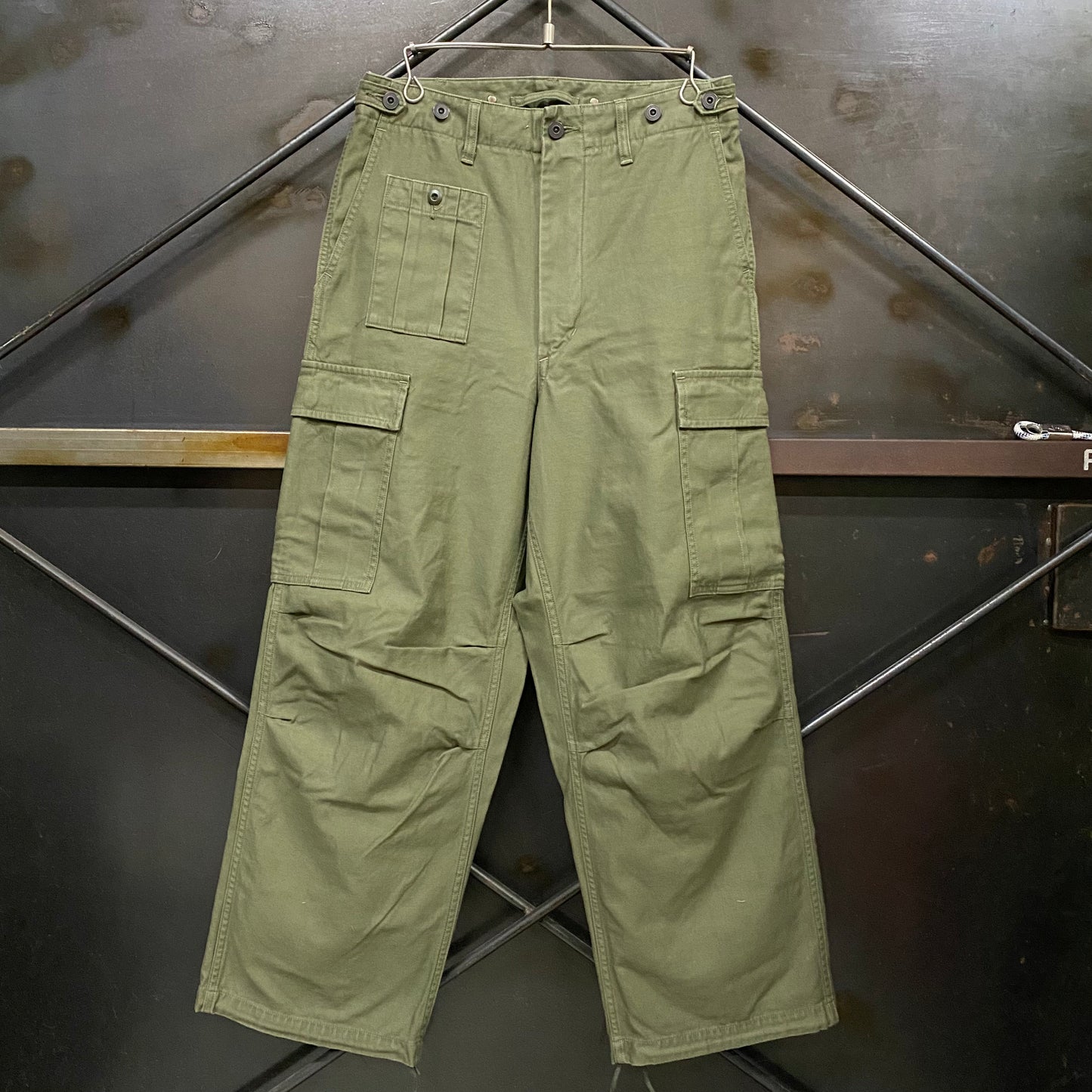 NIGEL CABOURN/ナイジェルケーボン ARMY CARGO PANT アーミーカーゴパンツ/80500050012 1-191 グリーン カーゴパンツ ｜南国 高知のジーパン屋 ORIGINAL