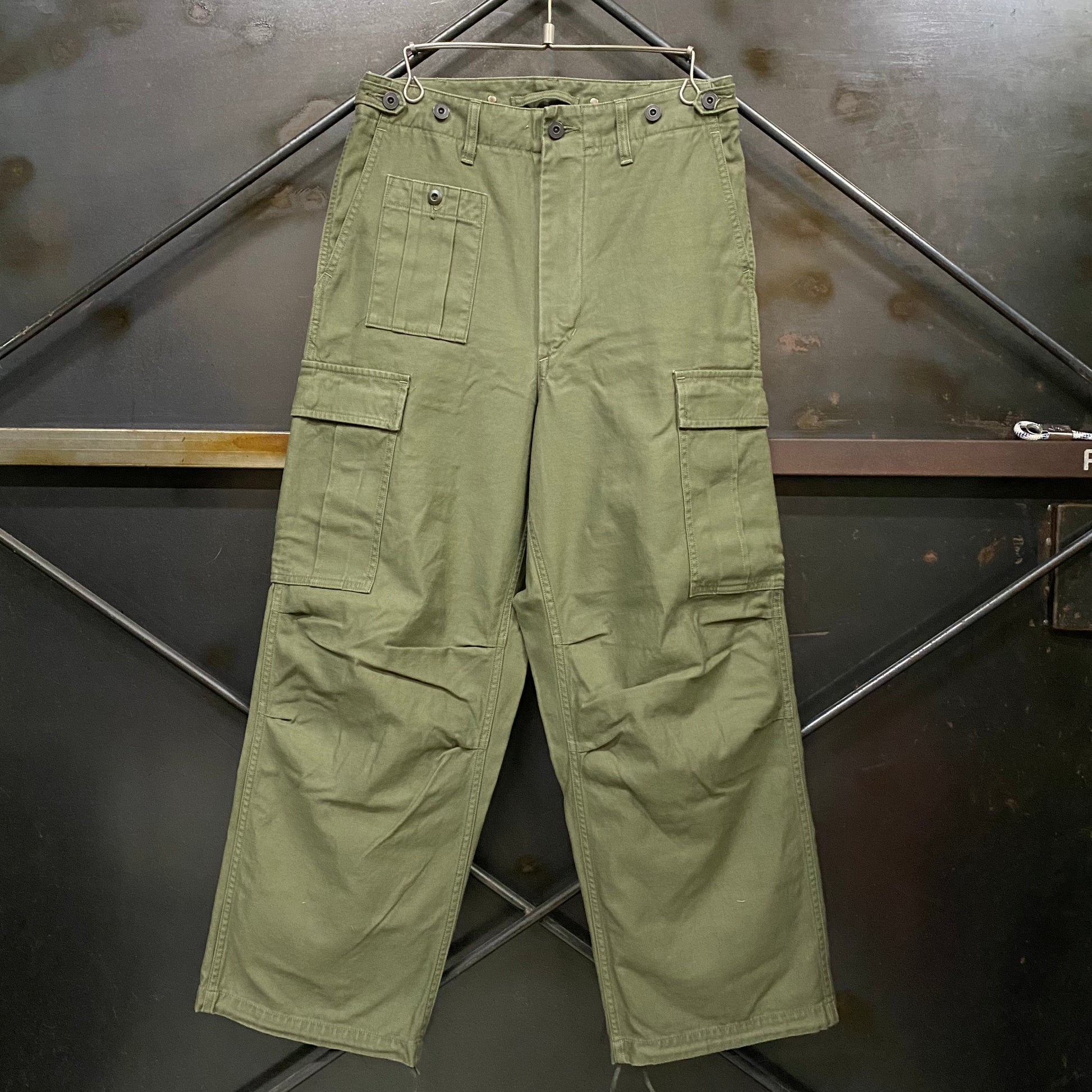 NIGEL CABOURN/ナイジェルケーボン ARMY CARGO PANT アーミーカーゴパンツ/80500050012 1-191 グリーン カーゴパンツ ｜南国 高知のジーパン屋 ORIGINAL