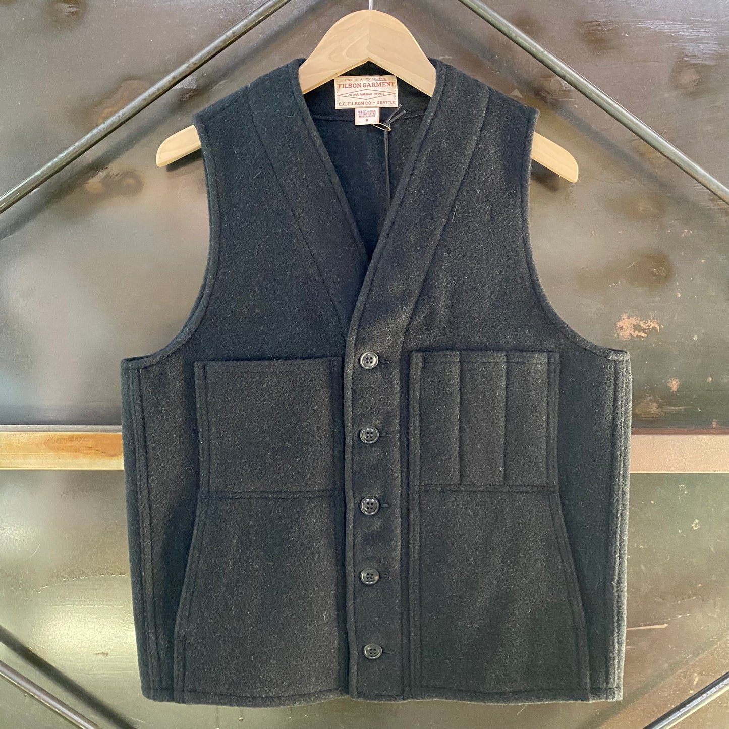 FILSON/フィルソン MACKINAW WOOL VEST / マッキノー ウール ベスト66328