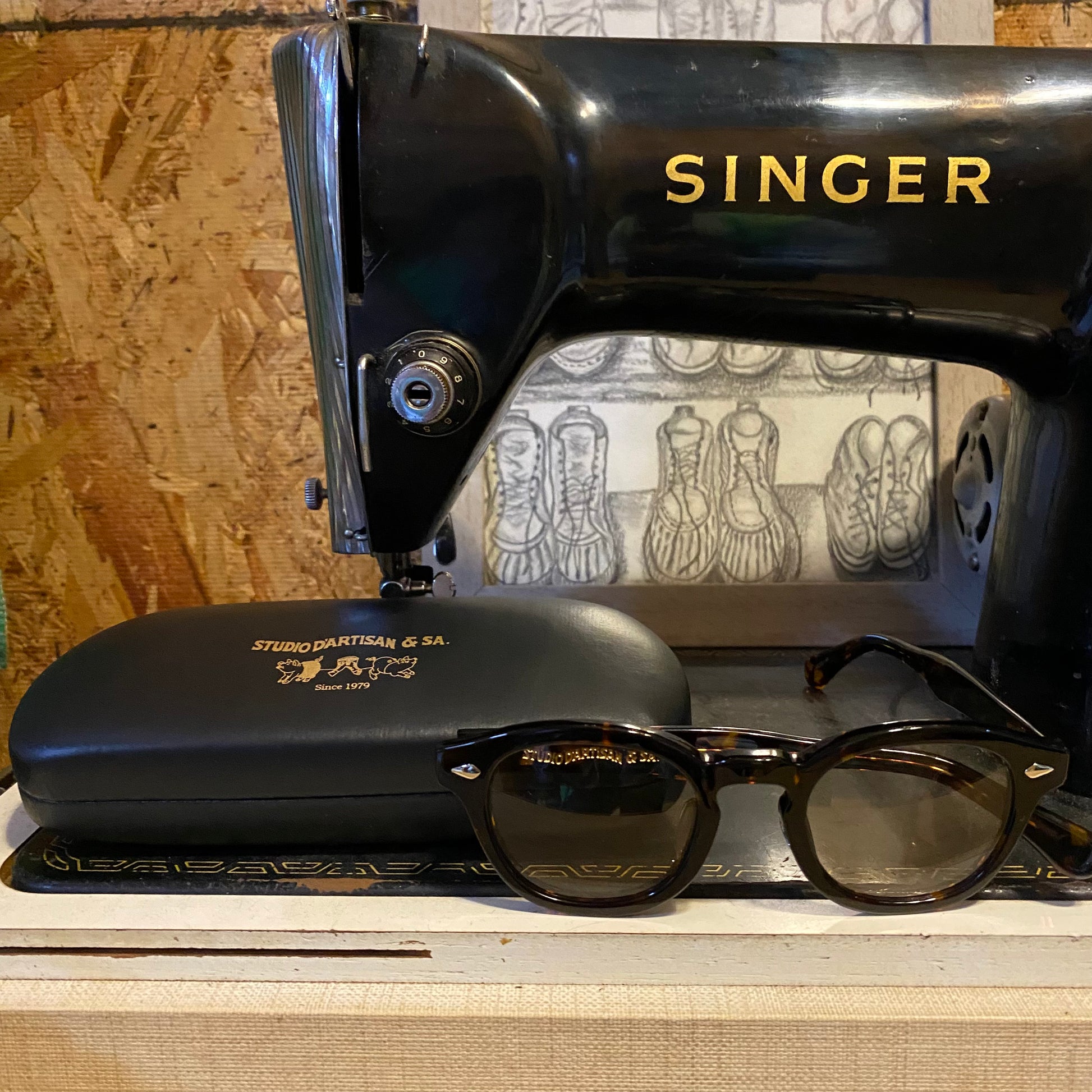 STUDIO D'ARTISAN & SA./ステュディオ・ダ・ルチザン SABAEサングラス STUDIO D'ARTISAN & SA./ステュディオ・ダ・ルチザン SABAEサングラス
