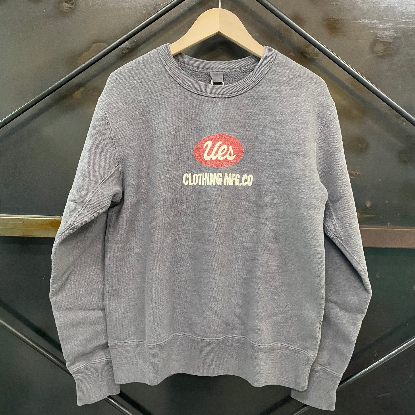 UES/ウエス UESロゴスウェット/702451 グレー スウェット ｜南国 高知のジーパン屋 ORIGINAL