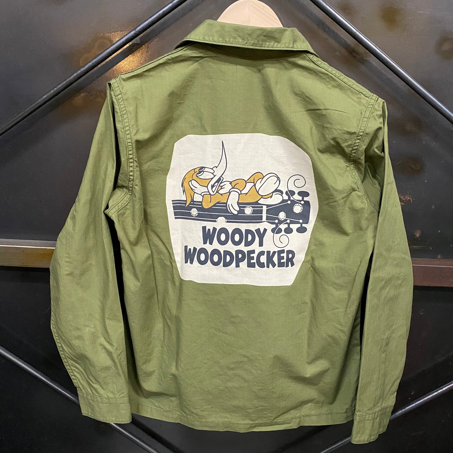 TOY'S McCOY/トイズマッコイ UTILITY SHIRT, RIP STOP " WOODY WOODPECKER "/ TMS2303