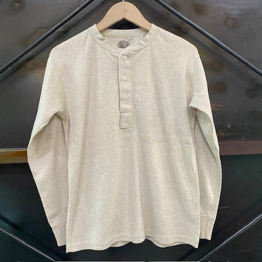 TWO MOON/トゥームーン RIB KNIT HENLEY-NECK SHIRTS/20298-03