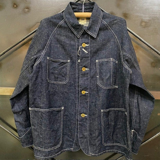 FOB FACTORY /エフオービーファクトリー HEMP DENIM COVER ALL ヘンプデニム/F2410