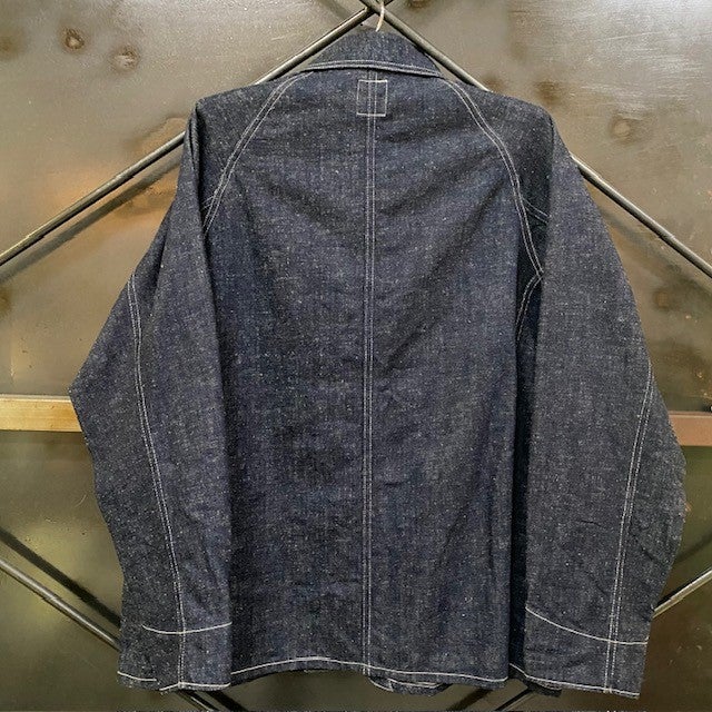 FOB FACTORY /エフオービーファクトリー HEMP DENIM COVER ALL ヘンプデニム/F2410