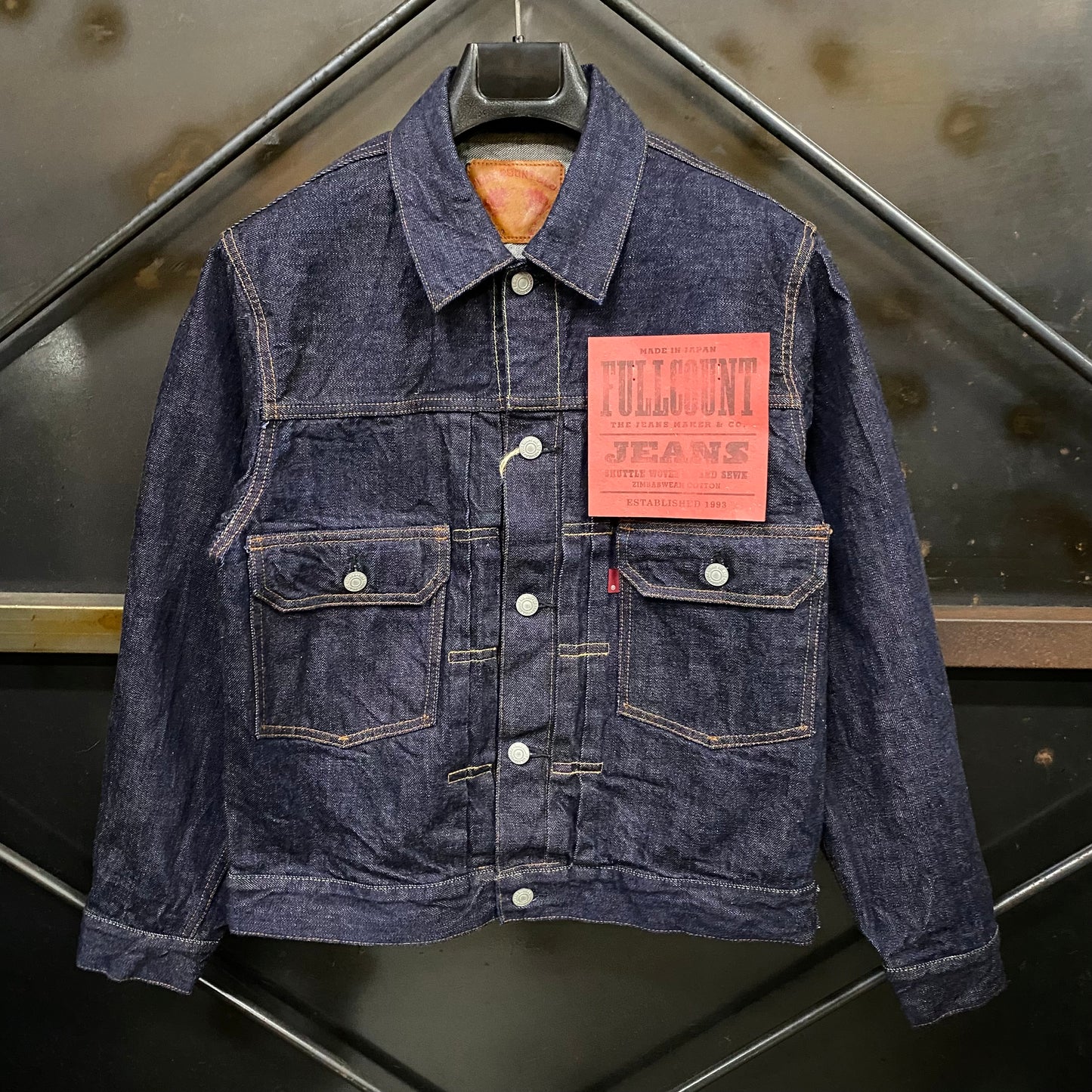 FULLCOUNT/フルカウント  DOUBLE FLAP POCKET(2nd MODEL) デニムジャケット 2102W