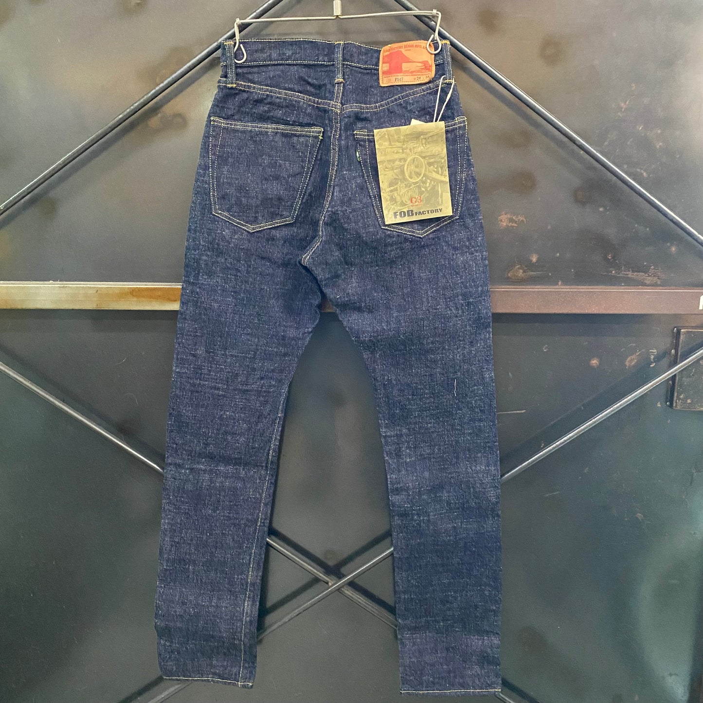 FOB FACTORY /エフオービーファクトリー SELVEGE DENIM 5P/セルビッチデニムジーンズ F147 WA パンツ・ズボン ｜南国 高知のジーパン屋 ORIGINAL