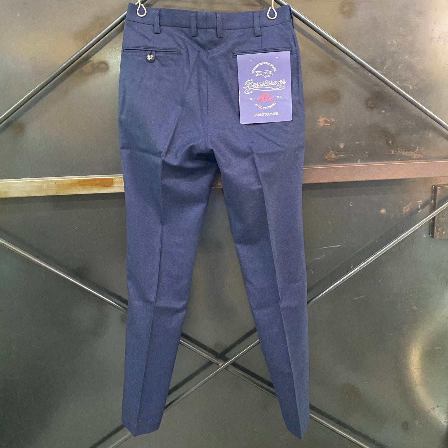 BARNSTORMER/バーンストーマーWOOL DRESS CHINOS ウールフラノチノパン 1310P