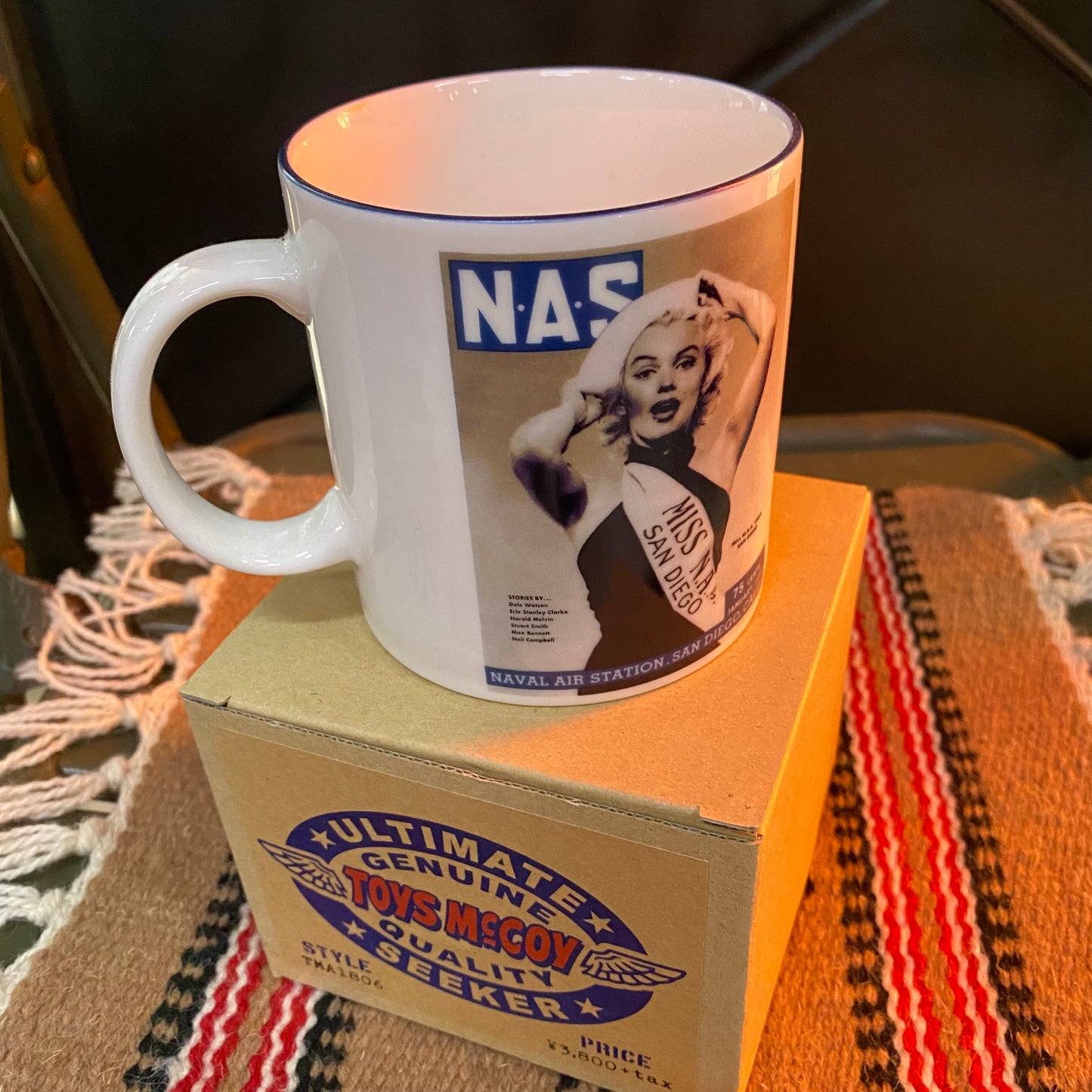 TOY'S McCOY/トイズマッコイ MILITARY MUG CUP”MISS NAVAL AIR STATION