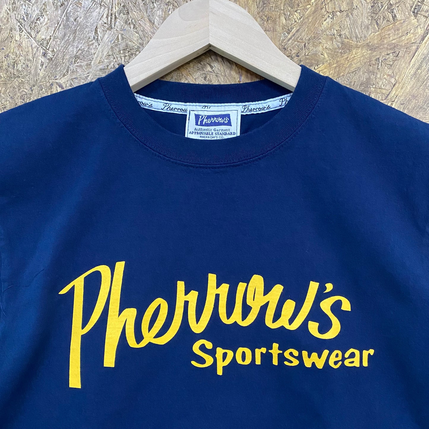 PHERROW'S /フェローズ ブランドロゴ アイコン Tシャツ プリントT /22S-PT1