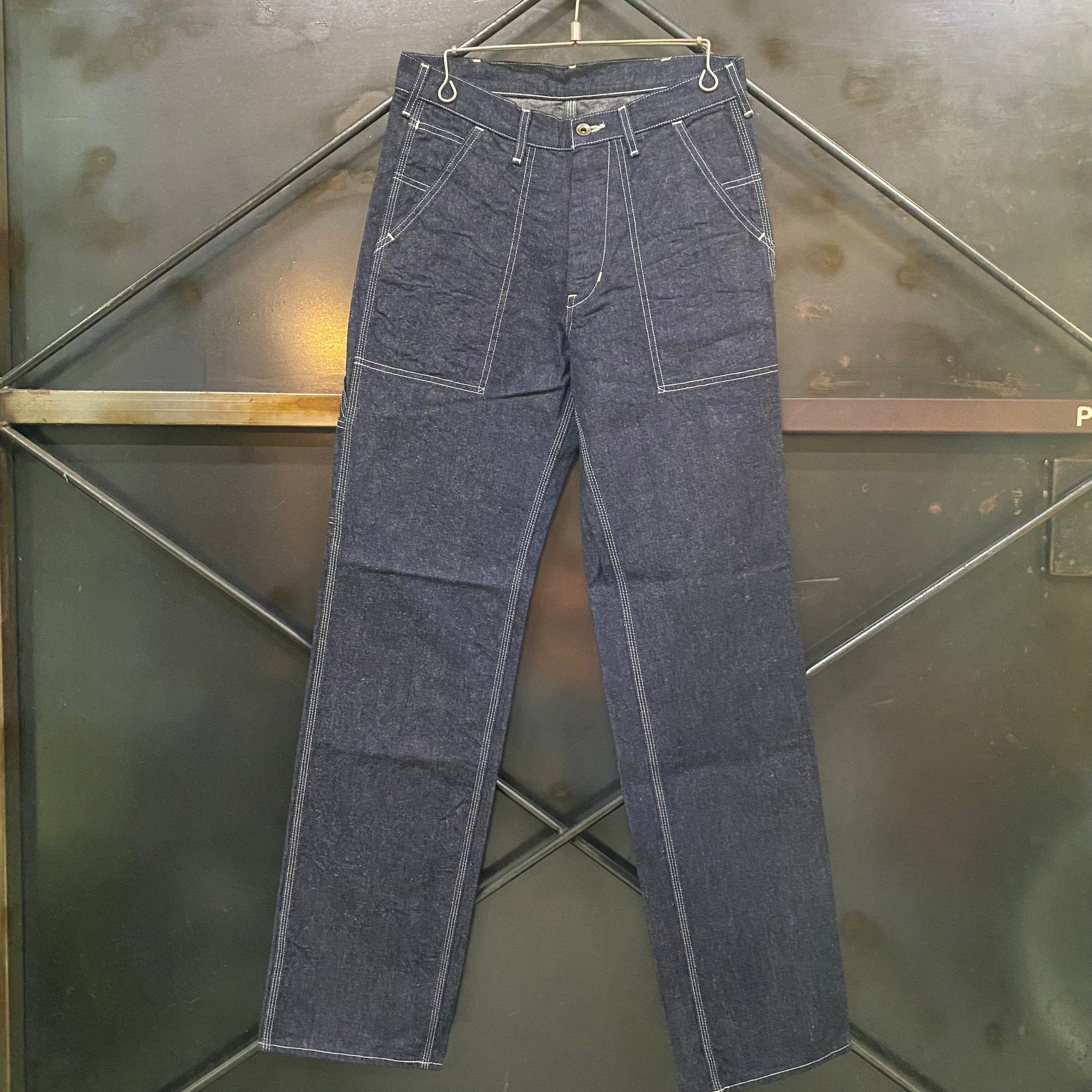 TWO MOON/トゥームーン 麻混デニムペインターパンツ/ 548-35 35 INDIGO パンツ・ズボン ｜南国 高知のジーパン屋 ORIGINAL