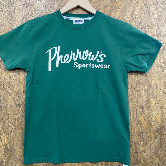 PHERROW'S /フェローズ ブランドロゴ アイコン Tシャツ プリントT /22S-PT1