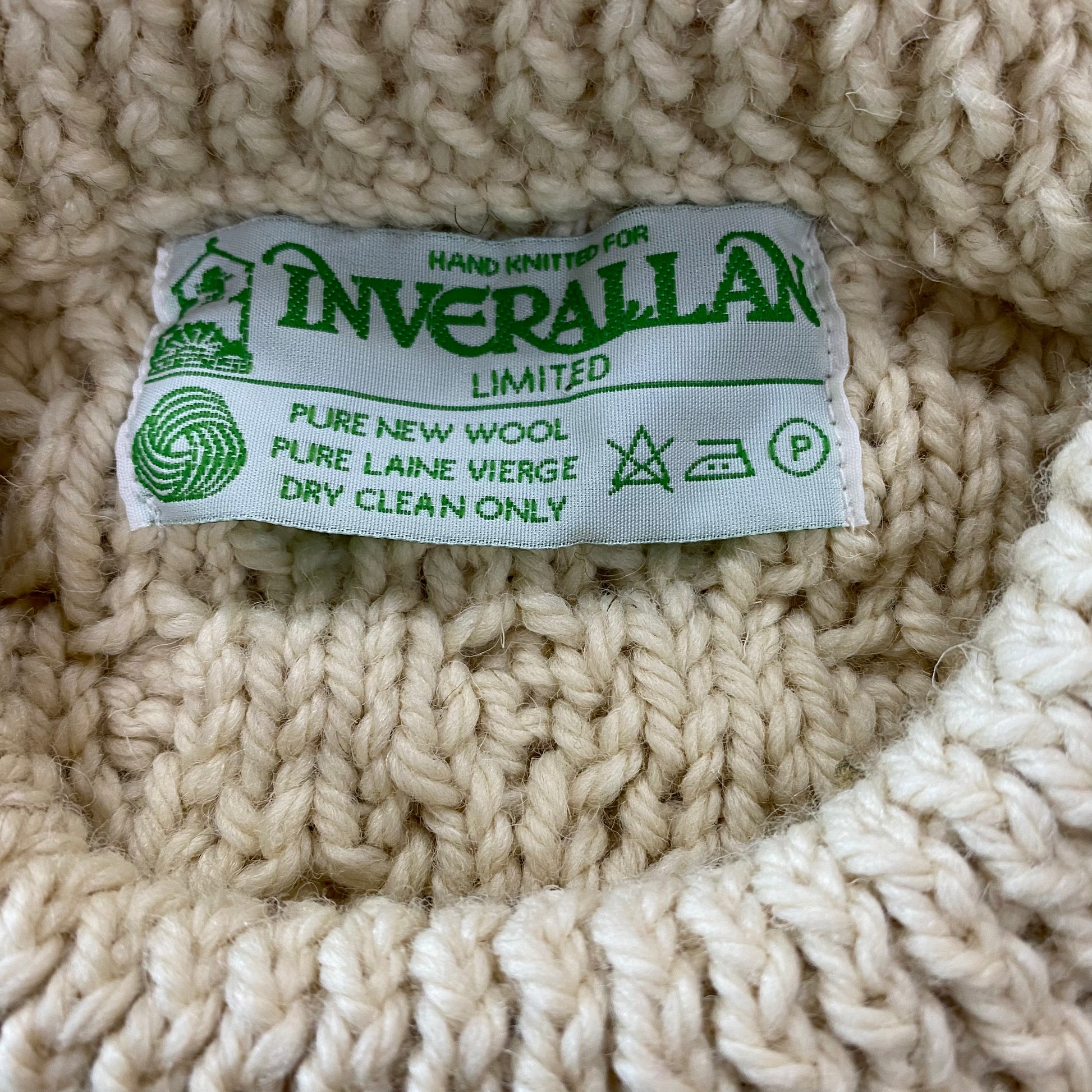 INVERALLAN/インバーアラン ALLAN SWEATER アランセーター/1A – ORIGINAL INVERALLAN/インバーアラン ALLAN SWEATER アランセーター/1A – ORIGINAL