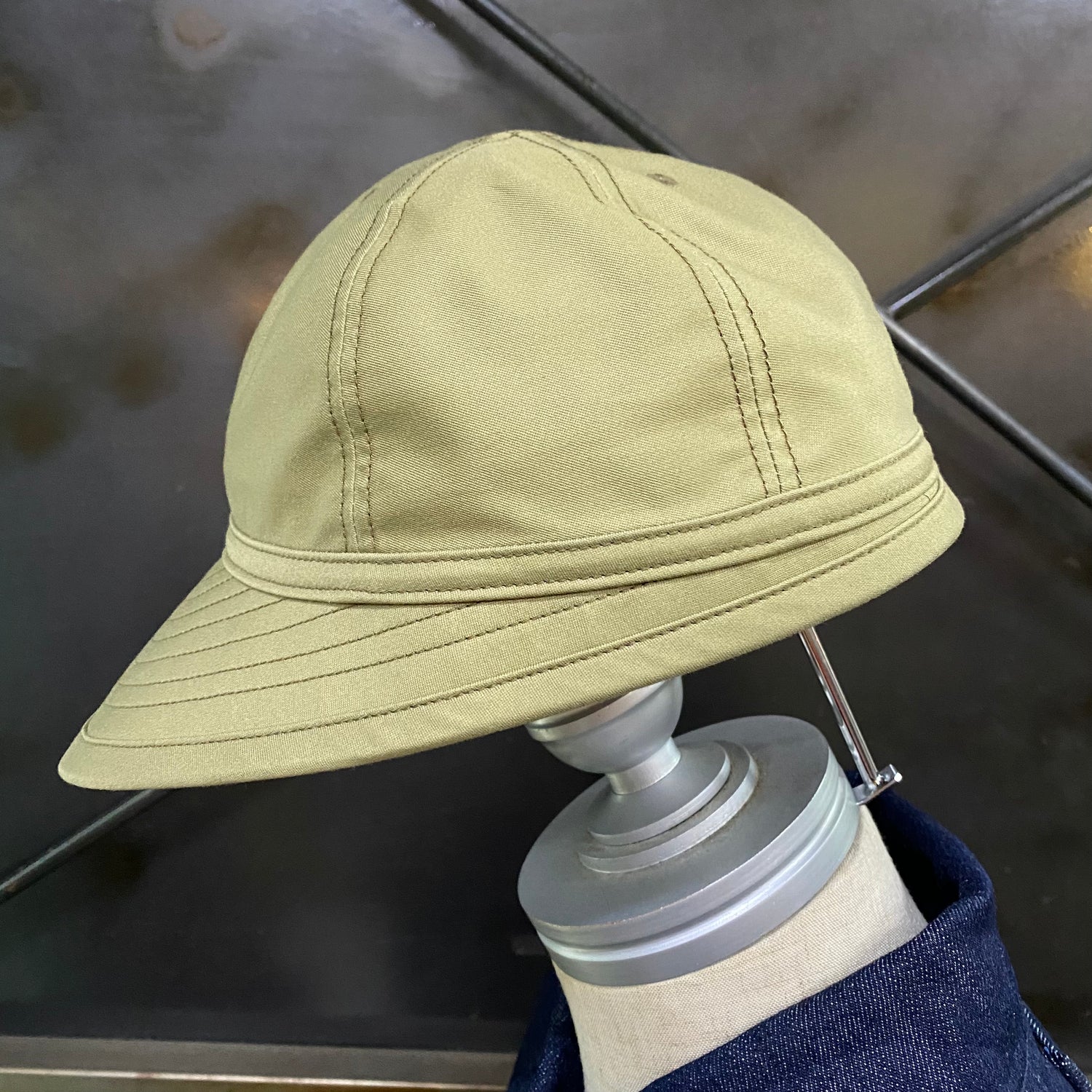 ナイジェルケーボン HAT 帽子デニムグリーン アイボリーLサイズ3個 ナイジェルケーボン HAT 帽子デニムグリーン アイボリーLサイズ3個