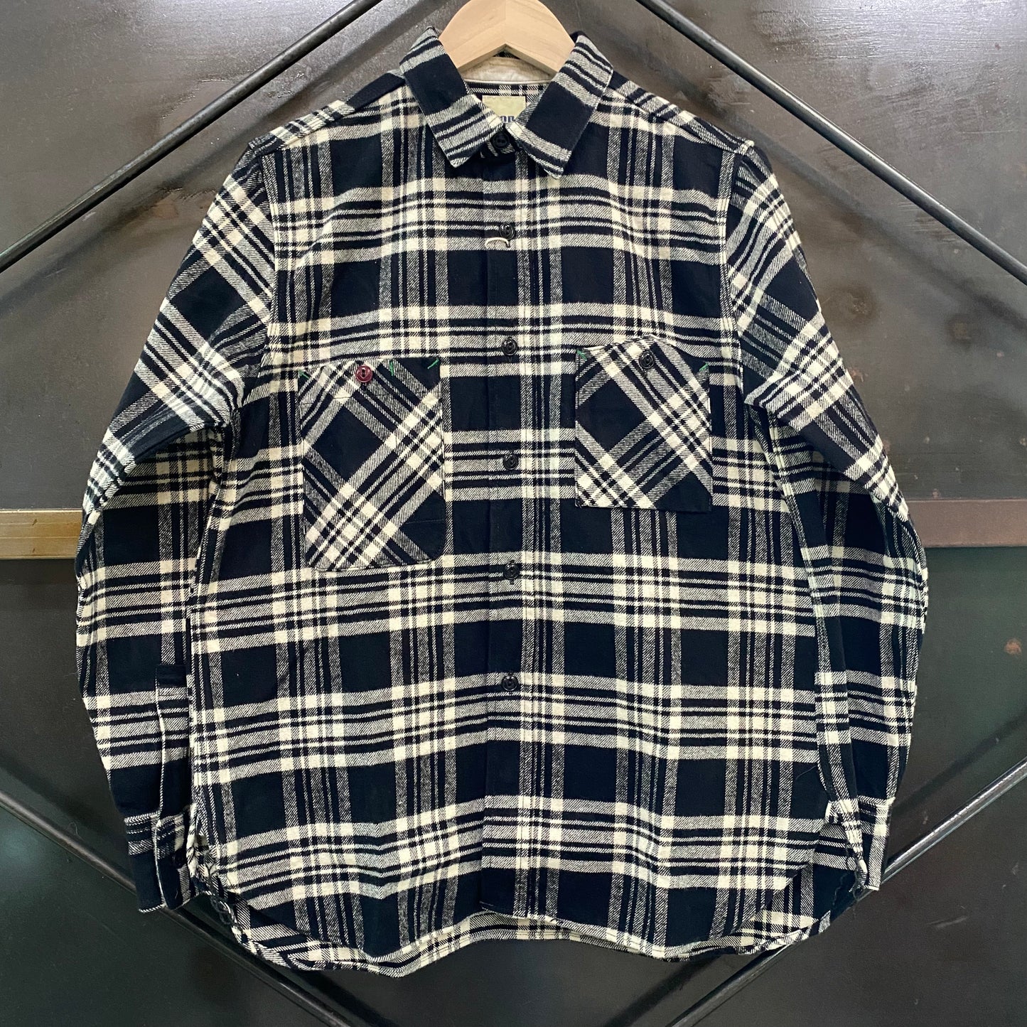FOB FACTORY /エフオービーファクトリー HEAVY NEL WORKSHIRTS/F3481